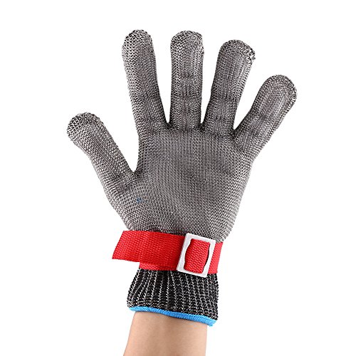 Fydun Less Steel S04 Mesh Cut Glove Safety Work Butcher Tool