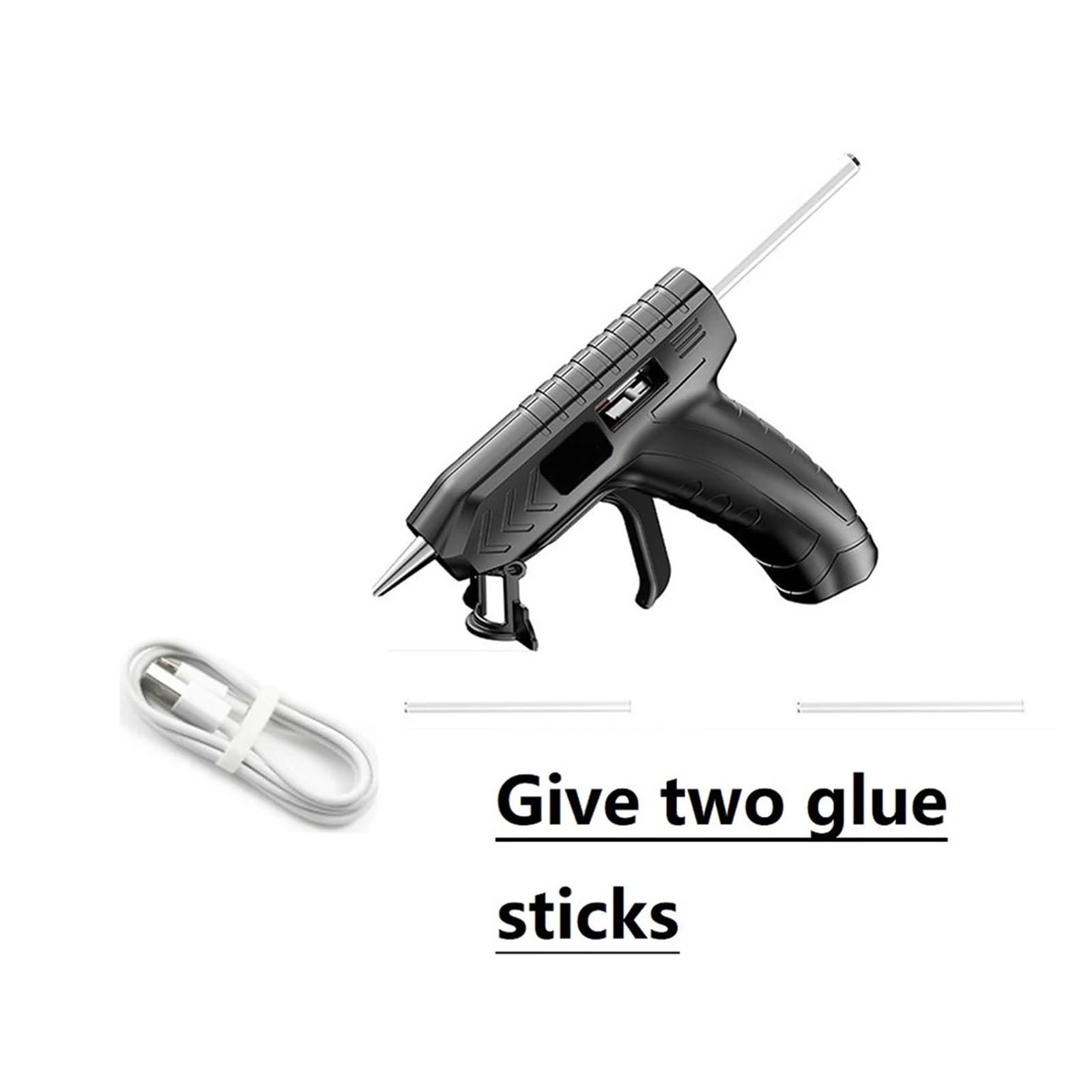 Bezprzewodowy pistolet do klejenia Pistolet do kleju na gorąco 150 W, sztyfty 11 mm, pistolety przemysłowe, narzędzie naprawy termoelektrycznej,do szybkich napraw w domu