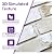 SMOOSTIKC 3D Faux Brick Wall Panels Peel and Stick, 10 Pcs 11.8" x 11.8", Small Brick-Look Textured Wall Sticker, Ultra-Light Thin PVC Wall Covering Tiles for Quick DIY, Retro Warm Whitewash