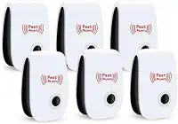 Kit 10 Repelente Ultrassônico Tomada Paki Anti Insetos Mosquitos Baratas Formigas Sem Cheiro Silencioso Bivolt Plug Elétrico Brasil
