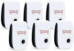 Kit 10 Repelente Ultrassônico Tomada Paki Anti Insetos Mosquitos Baratas Formigas Sem Cheiro Silencioso Bivolt Plug Elétrico Brasil