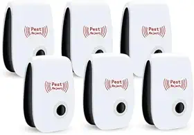 Kit 10 Repelente Ultrassônico Tomada Paki Anti Insetos Mosquitos Baratas Formigas Sem Cheiro Silencioso Bivolt Plug Elétrico Brasil
