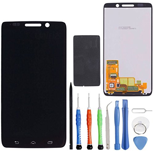 Unifix LCD Display Touch Screen Glass Digitizer Assembly Replacement Part for Motorola Droid Mini XT1030 + Repair Toolkit