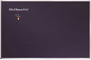 Quartet Porcelain Chalkboard: Write, Wipe, and Repeat on this Durable 3' x 4' Black Board