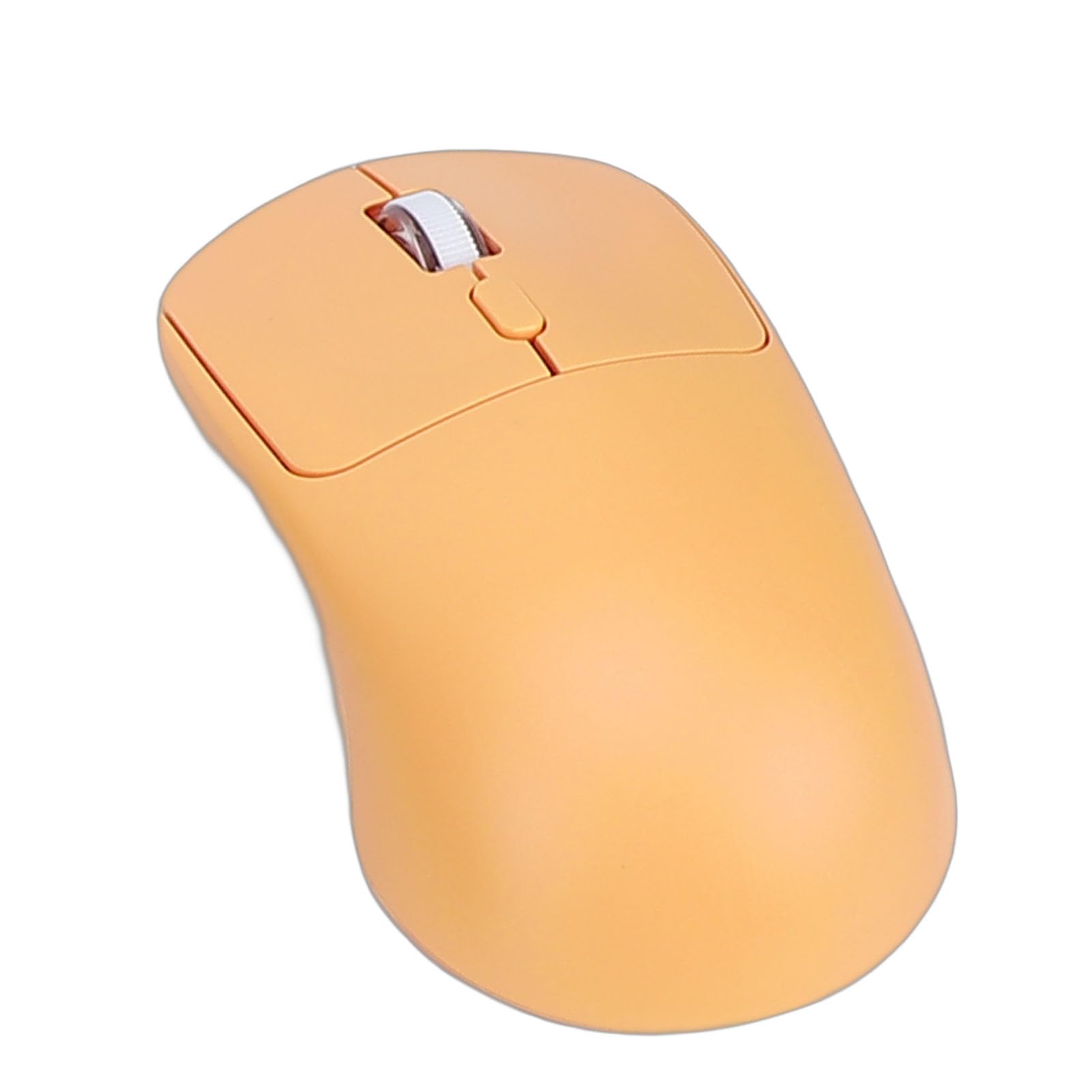 PUSOKEI Combinazione Tastiera e Mouse Wireless, Tastiera da Gioco Meccanica Stile Macchina da Scrivere a 85 Tasti con Copritasti Rotondi, 2,4 GHz e Bluetooth, Design Ergonomico per PC