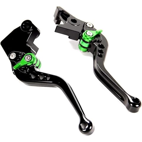 Rawsomes Short Brake Clutch Levers for Kawasaki Ninja 300/Z300 2013-2017, Ninja 400 2018-2020, Ninja 125 2019, KLX230/R 2020-2021,Ninja 250R 2008-2012, Z250 2013-2014, Z125 pro 2015-2020 Cover