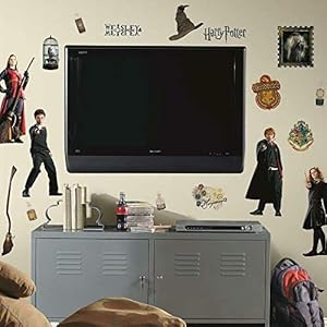 RoomMates RMK1547SCS Harry Potter Peel and Stick Wall Decals 10 inch x 18 inch