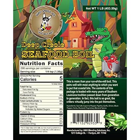 Deep Creole Seafood Boil - 1 lb Cover