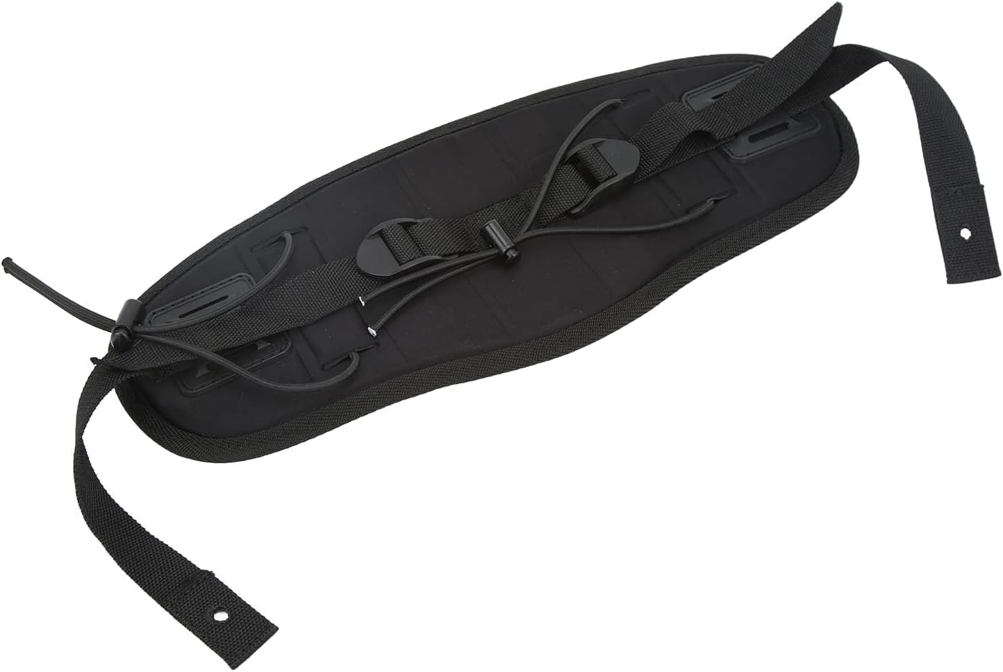 HERCHR Kayak Backrest, EVA Padded Kayak Seat Back Support Pad, Adjustable Portable Lumbar Cushioned Seat Pad for Canoe Boat Watersports Comfortable Lumbar Back Rest