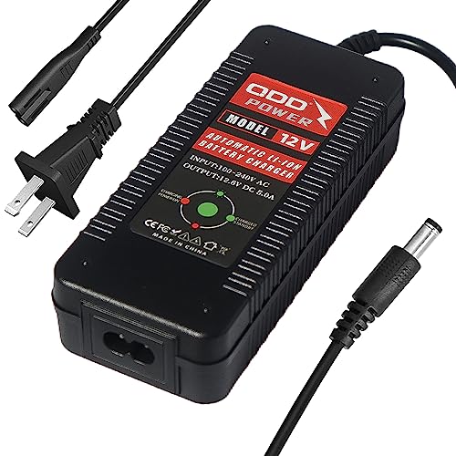 QDD DC 12.6V 5A 12.6V 5A Li- Ion Battery Charger AC/DC 12.6V/5A Li- ion Battery Charger AC 100-240V with DC5.5 * 2.1mm Connector