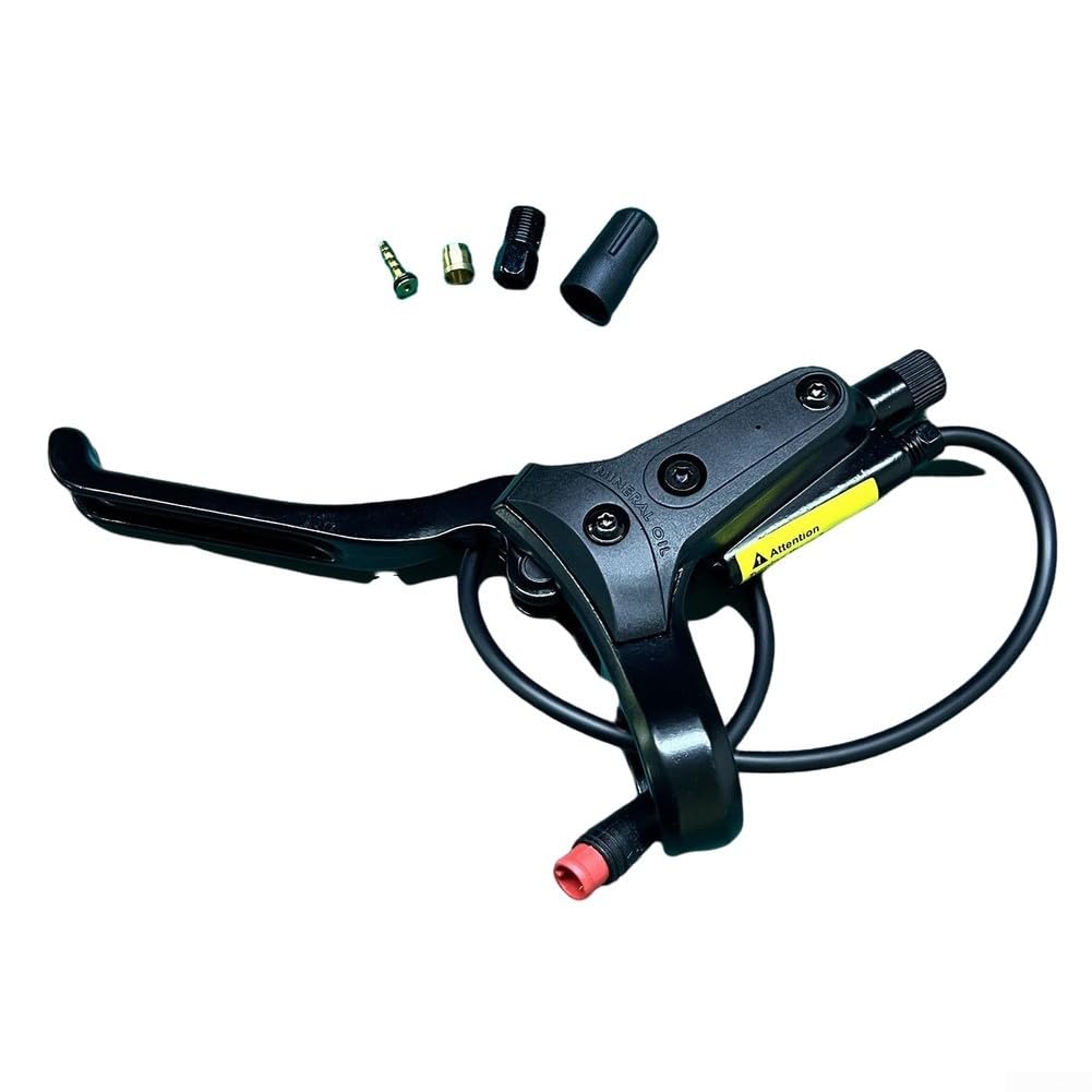 Leva del freno SM2A compatibile per biciclette elettriche e scooter 2-core 3-pin maniglia del freno idraulico con funzione di spegnimento (2P sinistra)