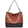 Montana West Hobo Purses and Handbags for Women Vegan Leather Top Handle Shoulder Handbags with Zipper