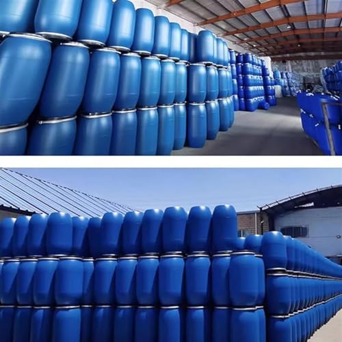 Récipient de rangement de qualité alimentaire avec couvercle hermétique et anneau de verrouillage pour l'expédition industrielle et le stockage sécurisé