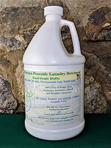 8% Hydrogen Peroxide Laundry Detergent, We only use Two Ingredients, H2O2 and Water. No Stabilizers,...
