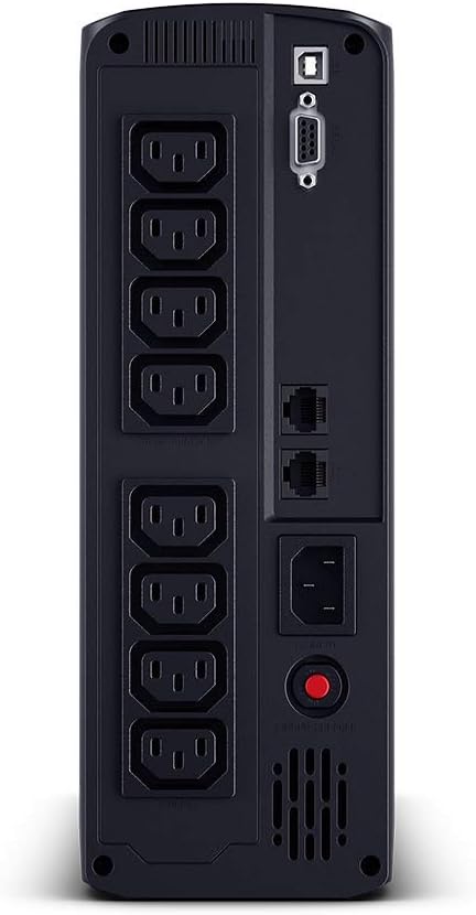 CYBERPOWER VP1200EILCD SOHO UPS 1200VA/720W, Black - Image 4