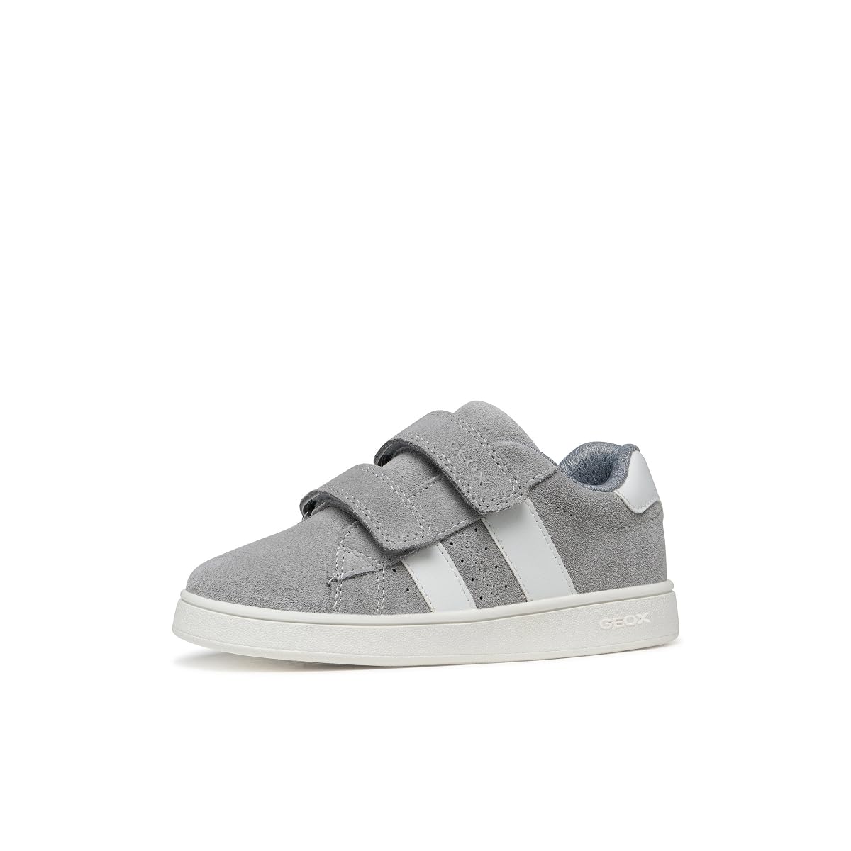 Geox J Eclyper Boy C Sneaker, Grey/White, 11.5 UK Child