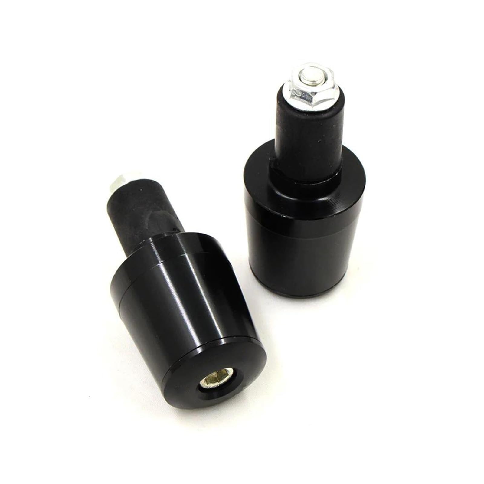Extremos puños Manillar para Aprilia RS 125/660 Rs660 Rs125 Rsv4 Rsv 4 Extremos Manillar Motocicleta Contrapesos De Extremo De Manillar(Negro-a)