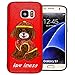 COOVY® Custodia per Samsung Galaxy S7 SM-G930F SM-G930 Leggera Protettiva paraurti in TPU, con Grazioso Soggetto Animale in Peluche, con Occhi pungenti | Disegno 02