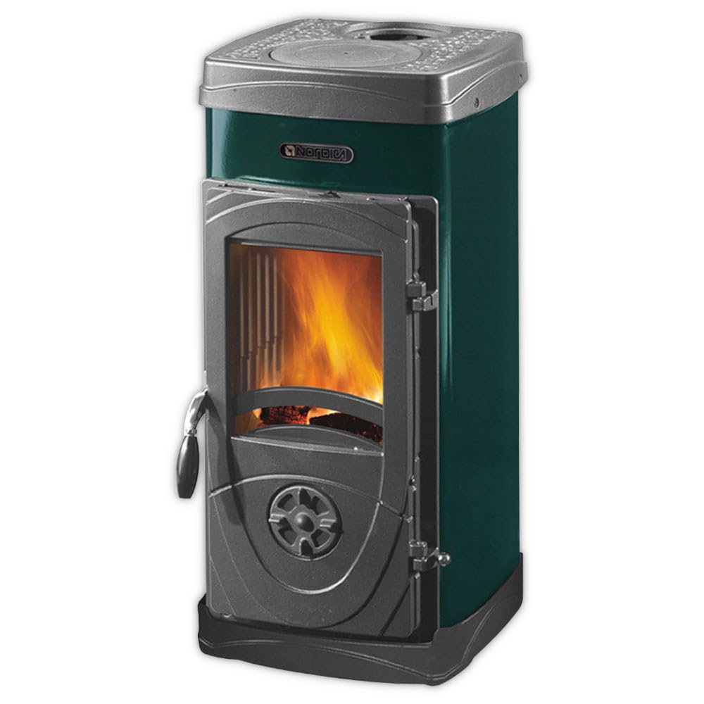 NORDICA - STUFA A LEGNA NORDICA SUPER JUNIOR - VERDE - 31093