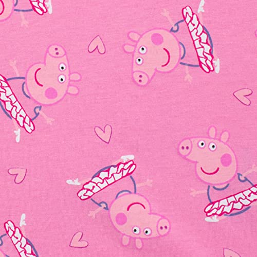 Peppa Pig Girls Pinafore Dress and Top Set3