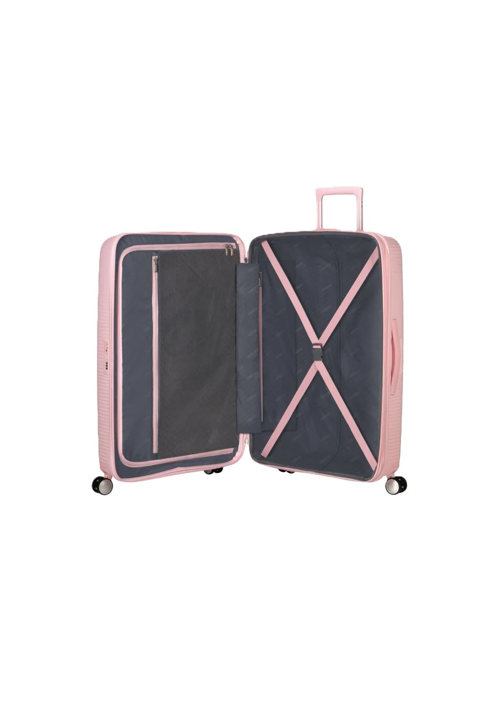 American Tourister Soundbox Spinner 77/28 TSA EXP Trolley Pastel Pink