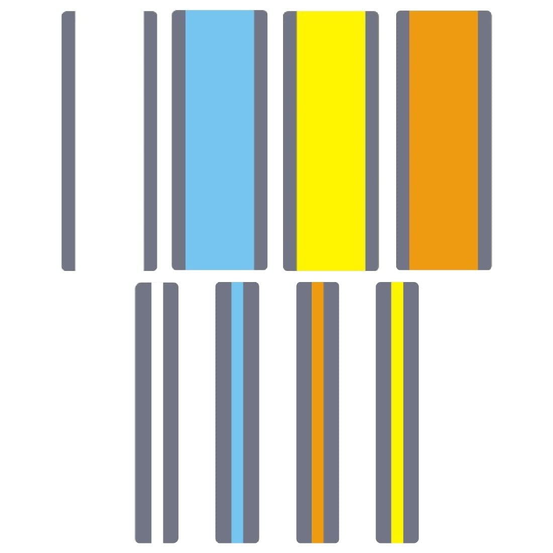 32 Lesehilfen Für Kinder - Gelbe Leselineale Gegen Konzentrationsprobleme