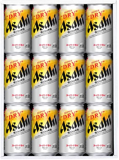 アサヒスーパードライ 生ジョッキ缶 340ml 60本(2箱+12本) Amazon.co.jp: アサヒ スーパードライ 生ジョッキ缶 340ml×12本 ギフト