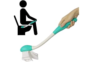 Toilet Aid Wiper Self Assist Bathroom Bottom Butt Wipe Helper Wand