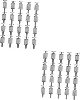 Hemobllo 40 Pcs Motherboard Screws SSD Standoff Mounting Computer Holder for Laptop M.2 M2 Screw Notebook Stand M2 SSD M.2 Screw Mounting Screw for M.2 SSD M.2 SSD Mounting Kit M2 SSD