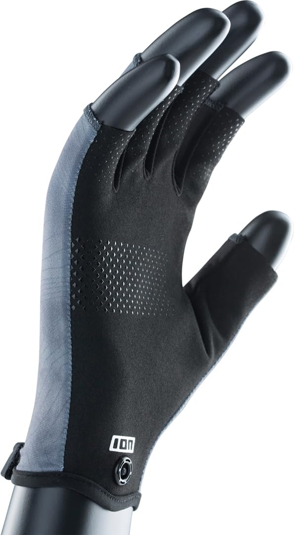 ION Amara Half Finger Handschuh 2023 Jet Black