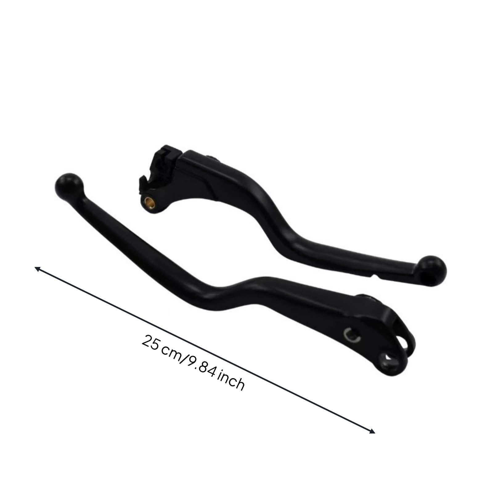 Milageto Leva Freno Leve Frizione Comandi Manubrio Set Ricambio Completo Presa Sicura Finitura Opaca Materiale Anti Usura Adatta per Modello 975 Officina Fai da Te Sostituzione Rapida Guida Turistica