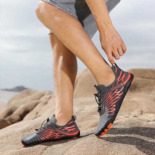 Image of Hike Barefoot Shoes Women's Men's Walking Running Gym Trainers Wide Fit Non-Slip Lightweight Outdoor Swim Surf Water Shoes
