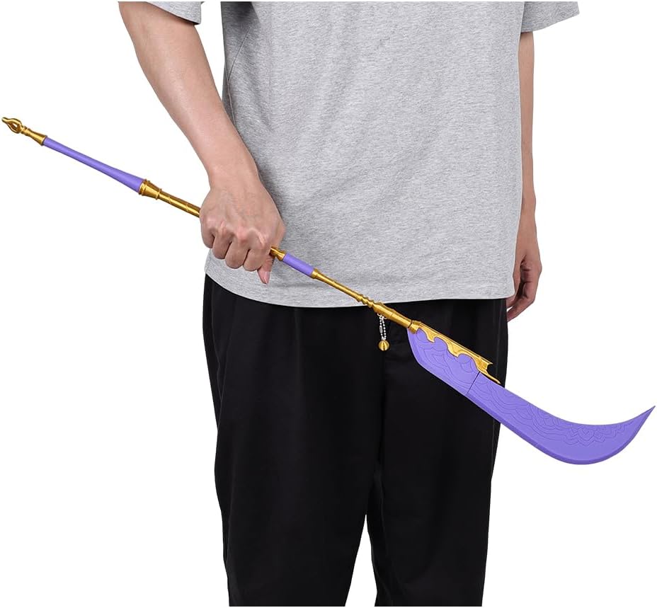 Demon Costume Weapons Accessories Anime Cosplay Long Blade Long Blade Adults Halloween Outfits Props