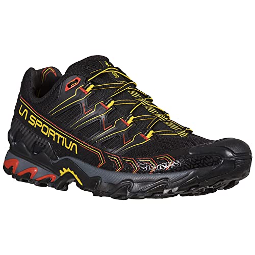 La Sportiva Mens Ultra Raptor Ii Trail Running Shoes, Black/Yellow, 10.5 #TOP1