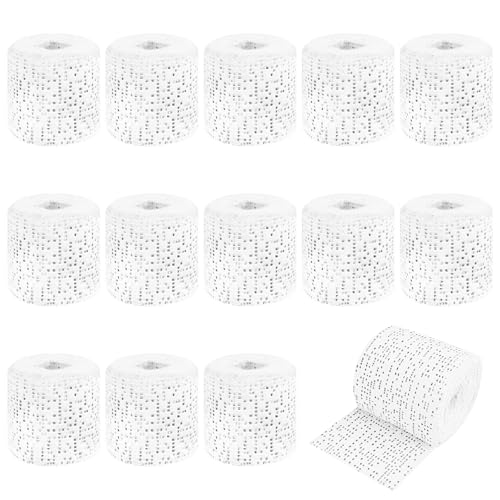 SPOKKI 13 Rollen Gipsbinden Babybauch Set 5 x 270cm Gips Abdruck Binden Gipsbinden zum Basteln Schwanger Geschenk Gips Binden Gibsbindenden zum Basteln Modellbau Maske DIY Handwerk Schnelltrocknend