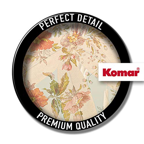 Komar HX7-060 Non-Woven Photo Wallpaper XXL Decoration Art Nouveau de Paradis Bedroom Living Room Office Hallway Size 350 x 255 cm (Width x Height) Colourful - Image 4