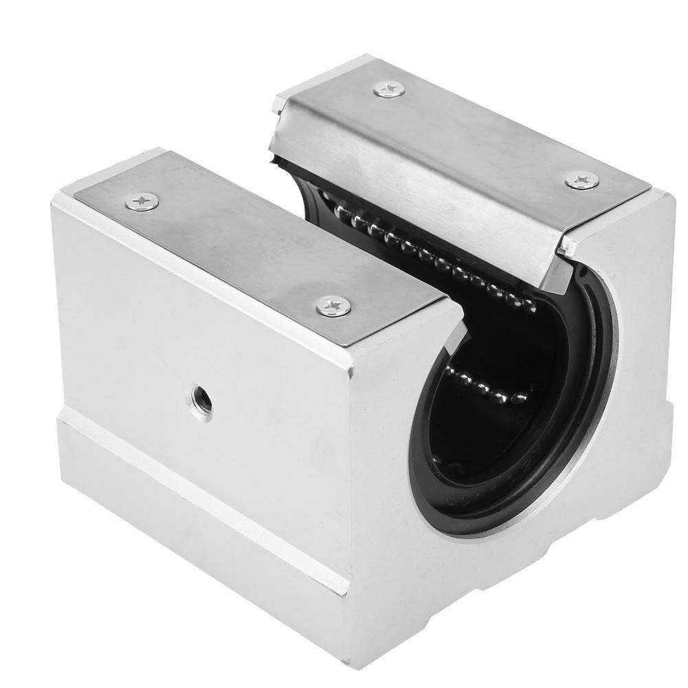 SBR50UU 50 mm Aluminium Open Open Motion Rougeur Bloc de glissière Haute capacité Performance précise pour l'équipement silencieux 90 mm / 3,5 pouces