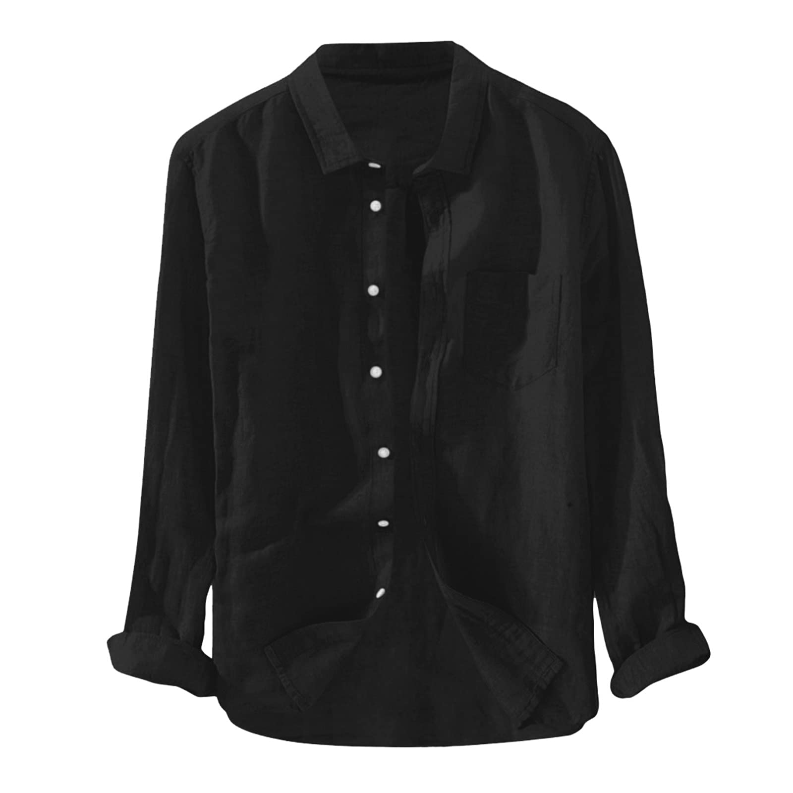 YINGZI 2024 Spring Long Sleeve Polo Shirts for Men UK Clearance,Best Gifts for Men,Mens Flannel Checked Shirt Long Leeve Regular Fit Winter Warm Chequered Plaid Shirts Caual Button Down Cotton Work