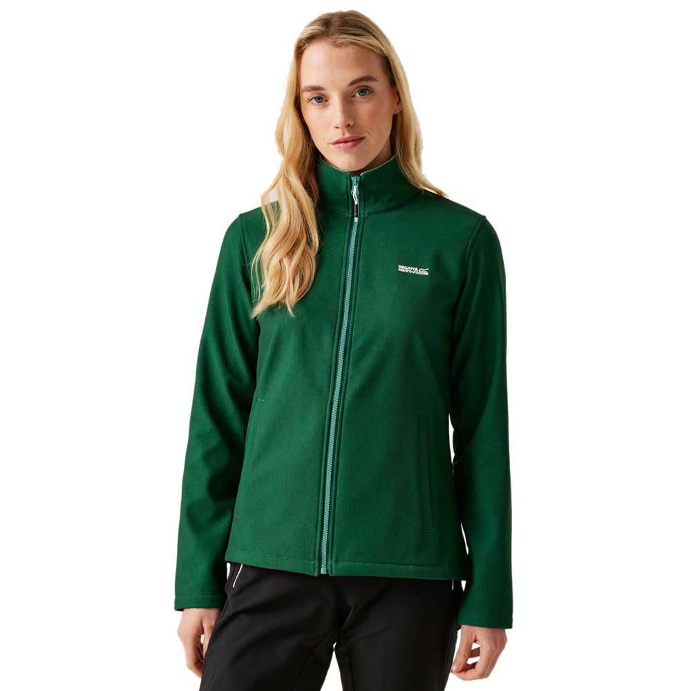 Regatta Womens Connie V Wind Resistant Softshell Jacket, Green, 12 EU