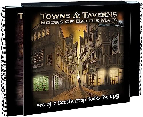 Loke Towns & Taverns Books of Battle Mats