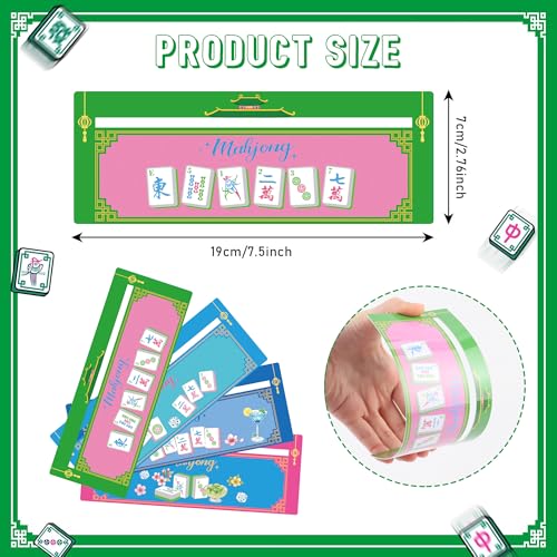 Mahjong Line Finder Card Reader, 4 Pzs Herramienta para Mahjong miniatura 2