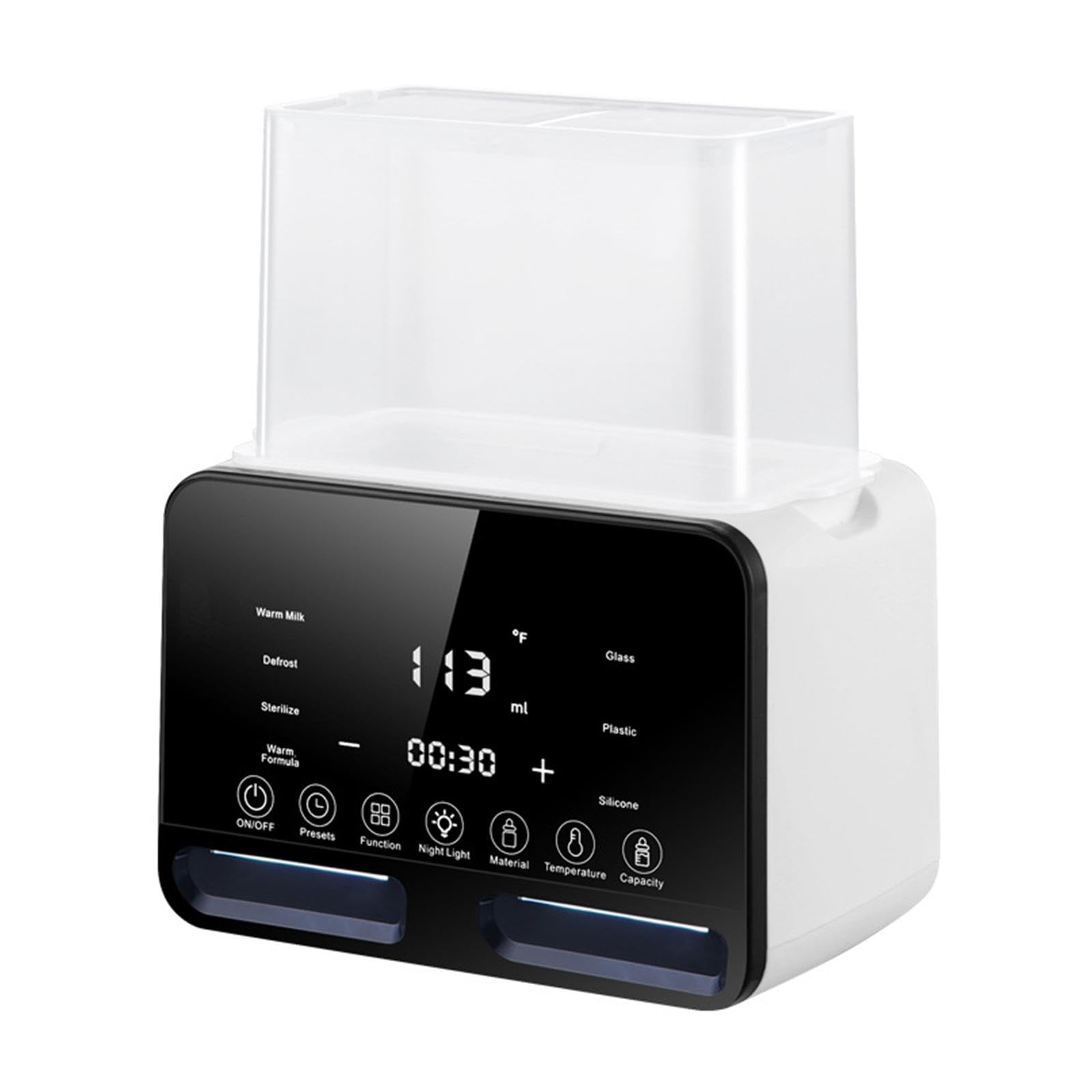 Calentador de Alimentación de Bebé con Biberón Doble, Portátil, 220V, para Viaje a Casa