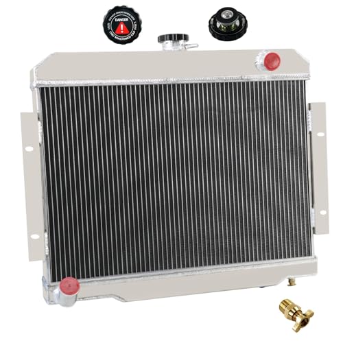 RadySpeed 3 Row Aluminum Radiator For Jeep CJ5 CJ6 CJ7 3.8L-5.0L l6/V8 1972-1986 1985 1984, Replacement Radiator, aluminum radiator, radiadores by RadySpeed - Used condition - US$108.86