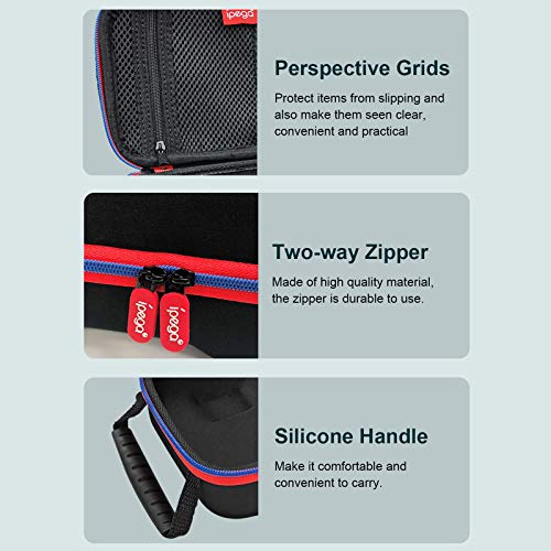 Moniel Bolsa de transporte em forma de carro Bolsa de proteção portátil com bolsa de malha integrada