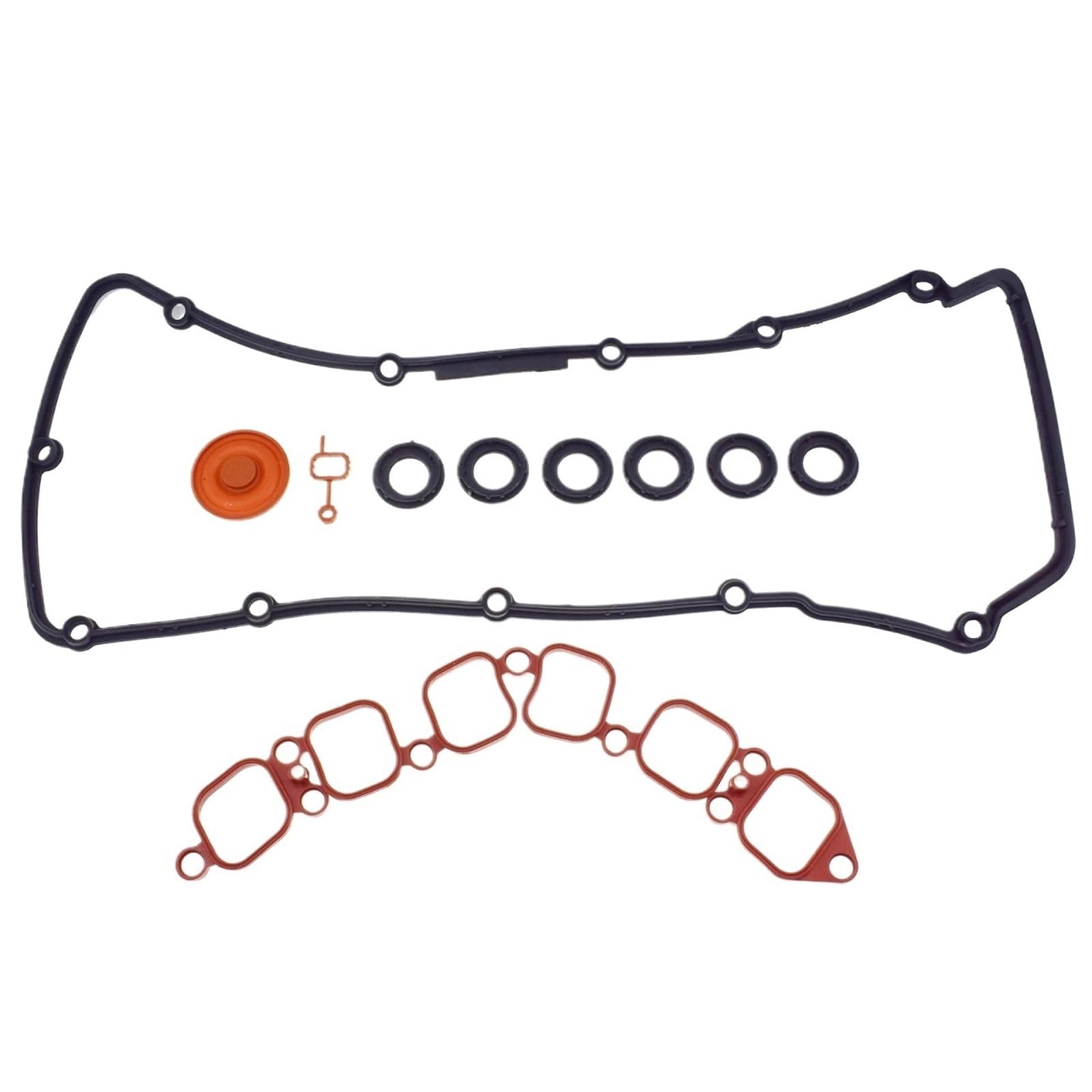 guarnizione coperchio valvole Guarnizione coperchio valvola motore/guarnizione collettore di aspirazione per Audi A3 TT per VW R32 EOS 022103429AA sostituire(A Kit)