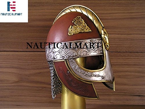 NAUTICAL MART Nautique Mart Eowyn Dernhelm Lord of The Rings Casque Wearable fabriqué à la Main