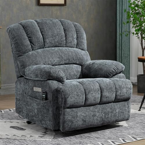 Sillón ergonómico reclinable con masaje y USB miniatura 5