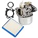 Produktbild OxoxO Carburetor Air Filter O-ring with Gasket Compatible with Briggn & Stratton 497586 499059 Lawnmower Pressure washer Rotary 14112 Oregon 50-658 with Air Filter Compatible with 491588 491588S