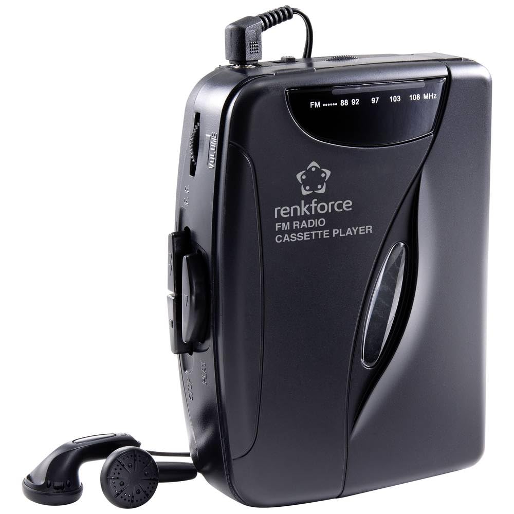 Renkforce RF-CP-150 Mangiacassette Nero
