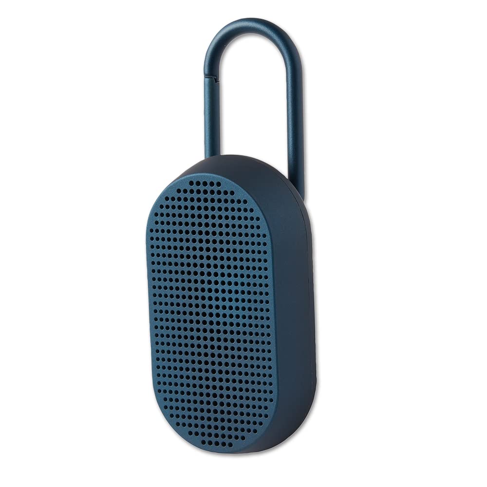 LexonMINO T Portable Bluetooth Speaker for Outdoor use, Water Resistant IPX4 and Rechargeable - Dark Blue